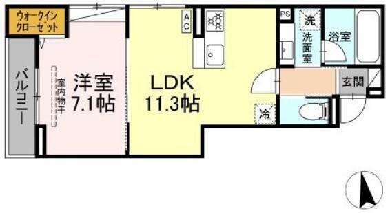 スリジエ（202） 間取り図画像