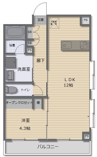 ダイアパレス妙蓮寺（105） 間取り図画像