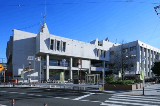 横浜市緑区役所：3075m