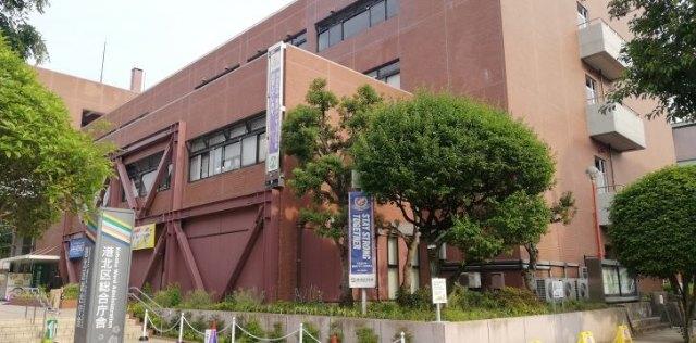 横浜市港北区役所：3619m