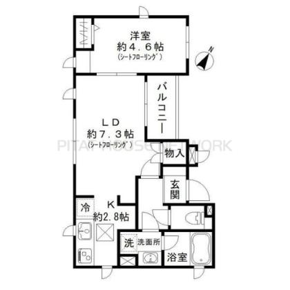  間取り図写真