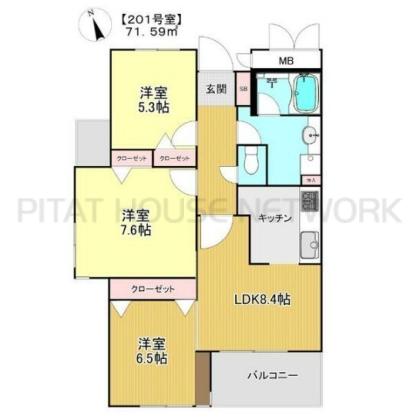  間取り図写真
