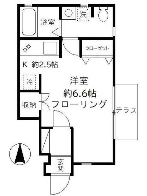グレース・コート久が原（102） 間取り図画像
