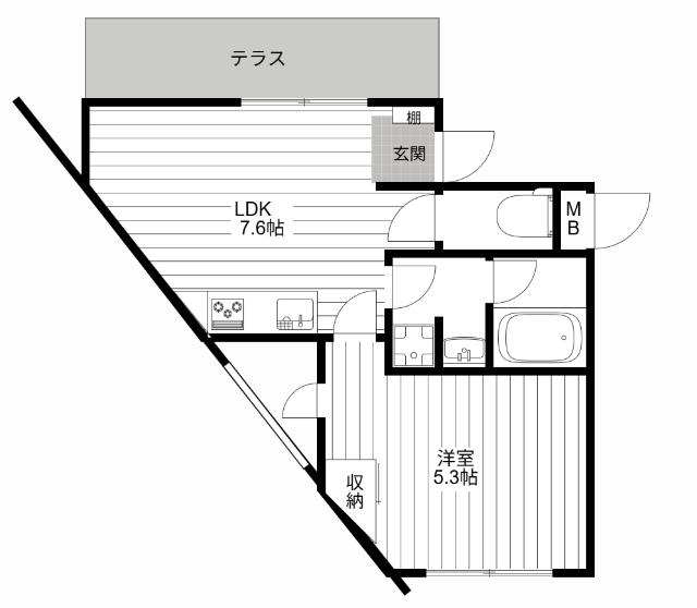  間取り図写真