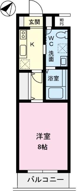 TFレジデンス鵜の木（207） 間取り図画像