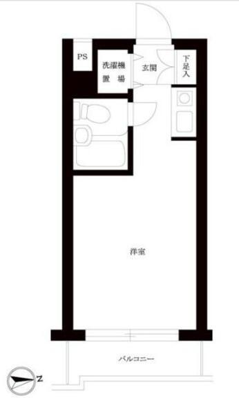 ＴＯＰ武蔵新田ＮＯ１（403） 間取り図画像