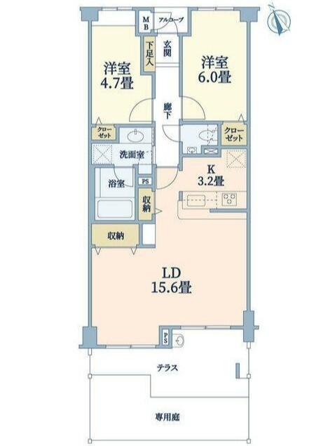  間取り図写真