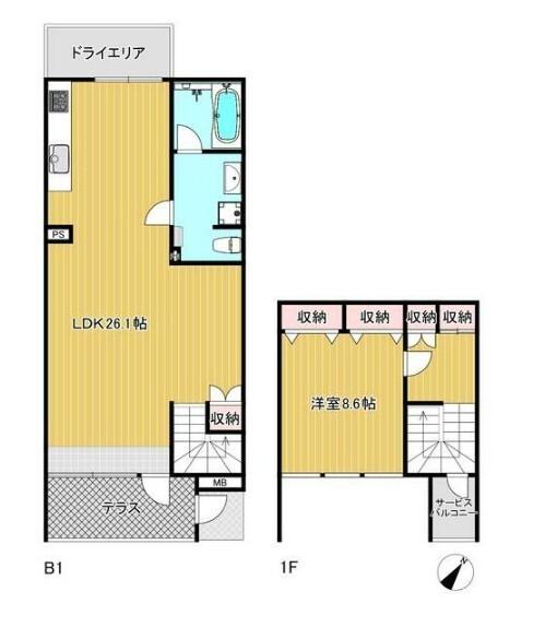  間取り図写真