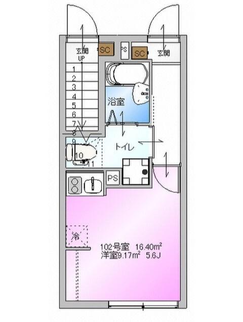  間取り図写真
