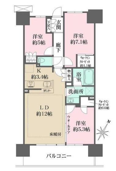  間取り図写真