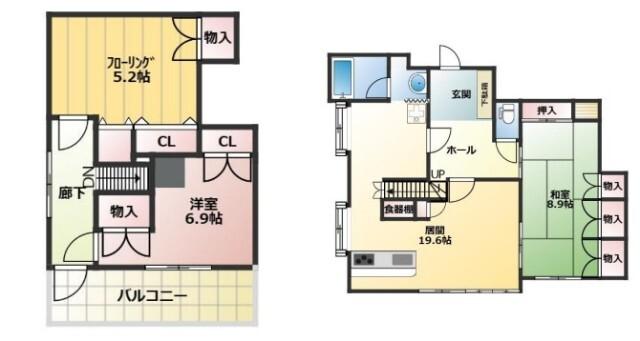  間取り図写真
