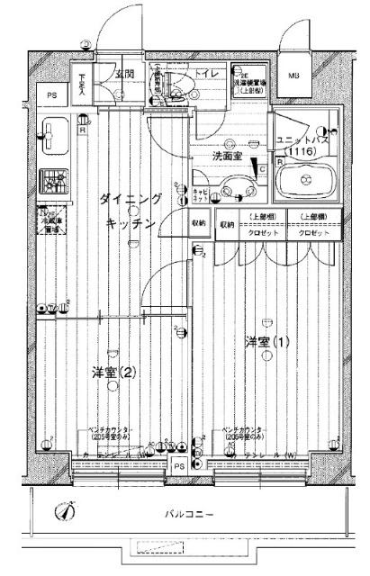  間取り図写真