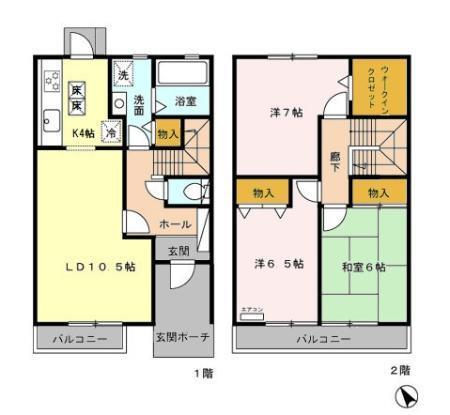  間取り図写真