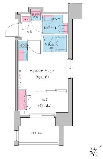  間取り図写真