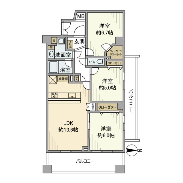  間取り図写真