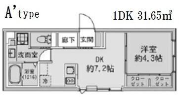  間取り図写真