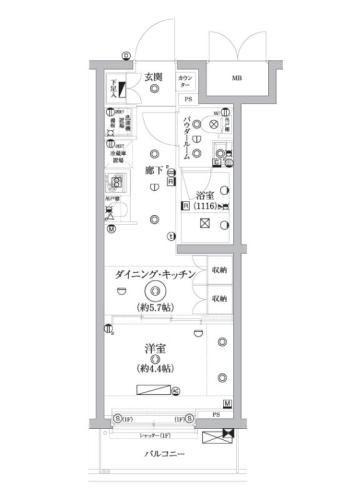  間取り図写真