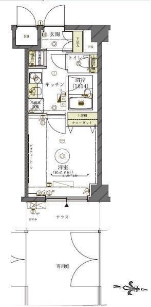  間取り図写真