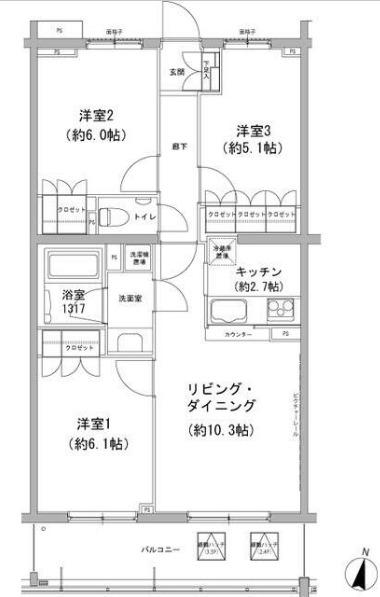  間取り図写真