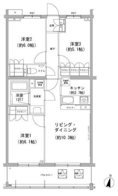  間取り図写真