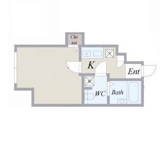 メドライースト（102） 間取り図画像