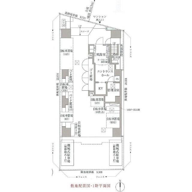 プレール・ドゥーク蒲田Ⅱ（1003） 間取り図画像