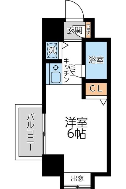 ユーコート新丸子（301） 間取り図画像