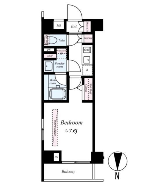 ブライズ多摩川（401） 間取り図画像