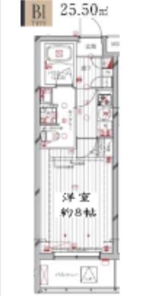 レガリス洗足池（102） 間取り図画像