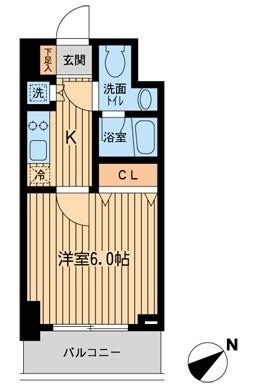 ＫＤＸレジデンス雪谷大塚（503） 間取り図画像