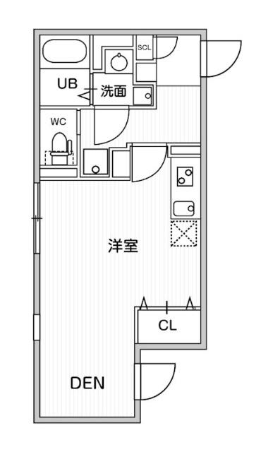 プラティーク下丸子（101） 間取り図画像