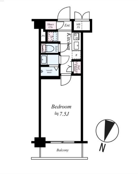 ヴェルト西馬込Ⅱ（210） 間取り図画像