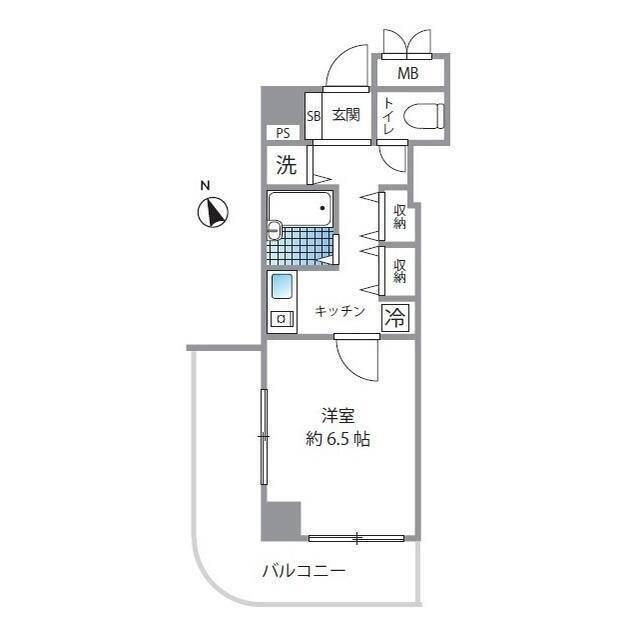 エクセレンスコート橘（501） 間取り図画像
