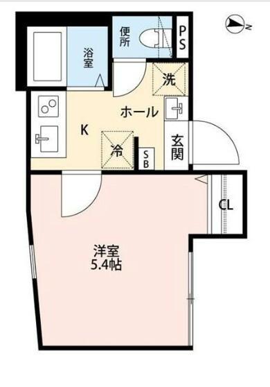 グランクオール久が原（403） 間取り図画像