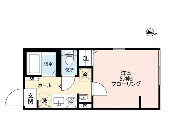 グランクオール久が原（101） 間取り図画像