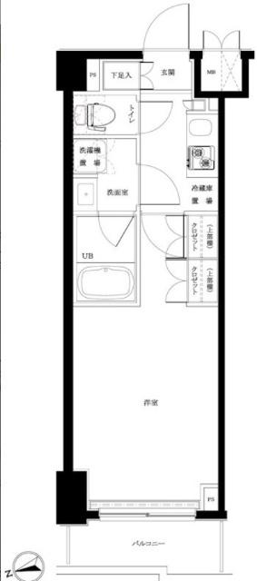 ルーブル蒲田十番館（402） 間取り図画像