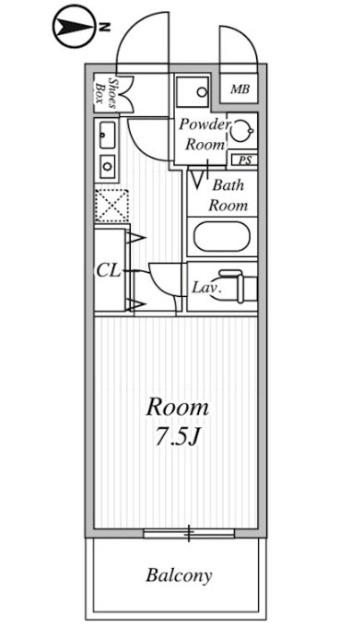 シエールグラン大森西（210） 間取り図画像