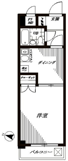 グレイス多摩川（305） 間取り図画像