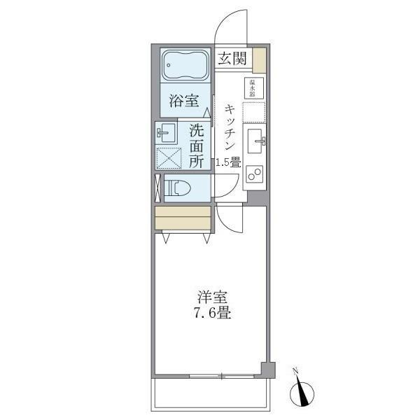 プレシャスカーサ　雑色（108） 間取り図画像