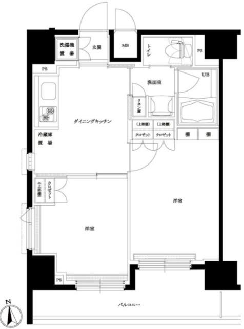 ルーブル羽田西（1004） 間取り図画像