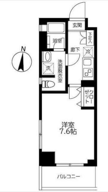アイルカナーレ多摩川（701） 間取り図画像