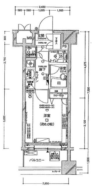 コンシェリア大森山王（511） 間取り図画像