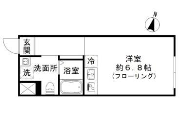 GRAVA　SENZOKU（302） 間取り図画像