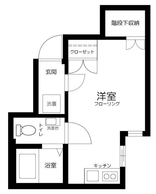 カサーディア蒲田 間取り図画像