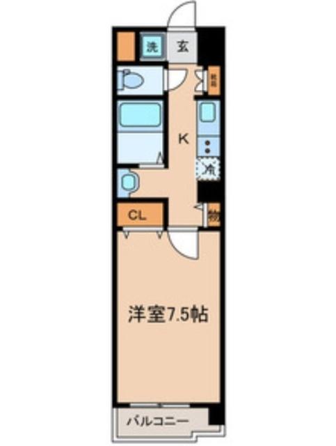 コンフォートM多摩川（606） 間取り図画像