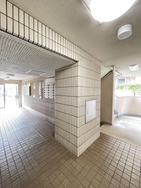 大田区多摩川マンション ロビー