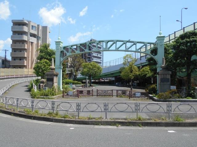 宮本台緑地：637m