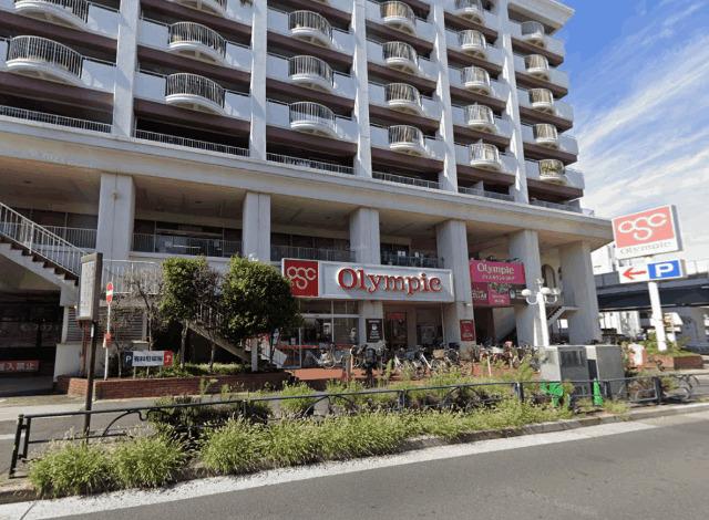 Olympic長原店：170m