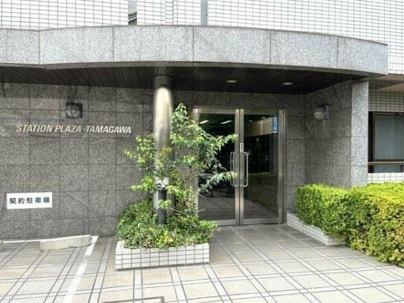 大田区多摩川マンション エントランス