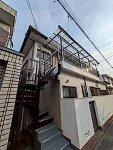 世田谷区東玉川アパート エントランス